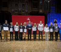 Studenci WF ze Stypendiami Marszałka Województwa Lubelskiego