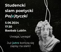 Studencki slam poetycki Po(e)tyczki