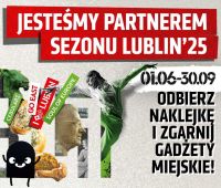 Zostaliśmy partnerami akcji Sezon Lublin 2025!