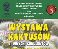 Wystawa kaktusów i innych sukulentów w Ogrodzie...