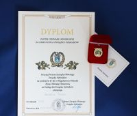 Złota Odznaka Honorowa dla prof. Arkadiusza Berezy