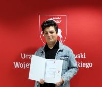 Student WHiA ze Stypendium Marszałka Województwa Lubelskiego