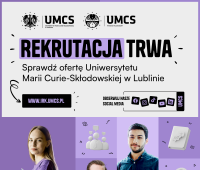 Rekrutacja na studia trwa!