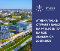 Zostań prelegentem na ATHENA Talks