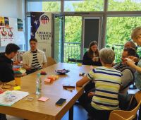 Klub konwersacyjny w American Corner (ostatni w tym...