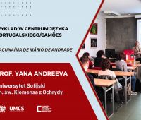 Wykład prof. Yany Andreevy w Centrum Camõesa w Lublinie