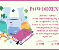 Powodzenia na sesji!