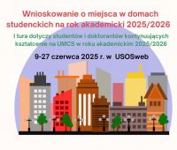 I tura składania wniosków o przyznanie miejsca w domach...