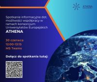 ATHENA: możliwości współpracy | spotkanie informacyjne
