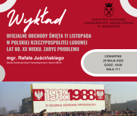 Staż naukowy mgr. Rafała Juścińskiego na Uniwersytecie...