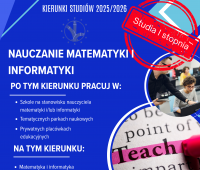 Nauczanie matematyki i informatyki na Wydziale MFiI
