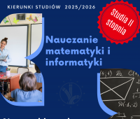 Nauczanie matematyki i informatyki - studia II stopnia