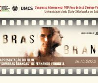Exibição do filme “Sombras Brancas” de Fernando Vendrell