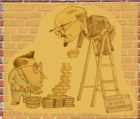 "Budowanie" UMCS w karykaturach Leona Jeśmanowicza
