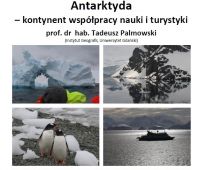 "Antarktyda - kontynent badań naukowych i...