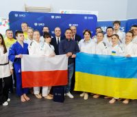  Spotkanie z kadrą narodową Ukrainy w judo osób...