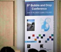 Relacja z konferencji „9th Bubble and Drop Conference”