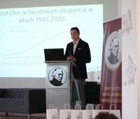 dr hab. Tomasz Białowąs na I Młodzieżowym Forum Ekonomicznym
