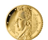 Podobizna Marii Curie- Skłodowskiej na monecie  