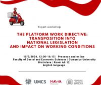 The Platform Work Directive: Transposition into national...