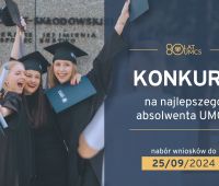 Konkurs na najlepszego absolwenta UMCS i Wydziału - nabór...