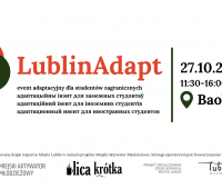 LublinAdapt - event adaptacyjny dla studentów zagranicznych 