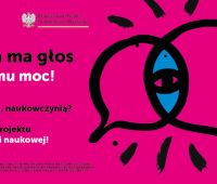 Nauka ma głos. Nadaj mu moc |  Nabór naukowczyń i naukowców