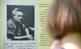 Otwarcie wystawy "Maria Skłodowska-Curie i kwiaty"