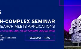 27 września 2021 - ECOTECH-COMPLEX Seminar. Where...