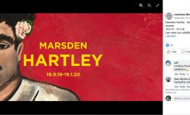 Promocja wystawy twórczości Marsdena Hartleya na...
