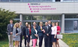 Wizyta naukowa pracowników INoPiA WPiD w Mendel...