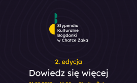 Stypendia Kulturalne Bogdanki - startuje 2. edycja