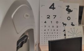 W gabinecie optometrysty