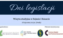 Dni Legislacji: Wyjazd studyjny do Sejmu i Senatu