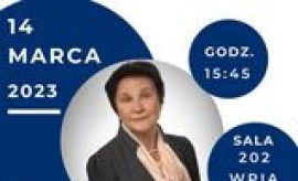 Wykład dr Hanny Machińskiej pt. "Czy można bronić...