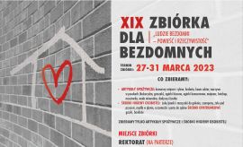 Zbiórka dla osób bezdomnych (do 31 marca)