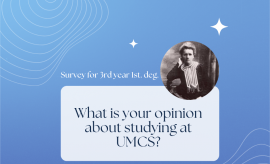 Survey for students of the 3rd year of first-cycle studies