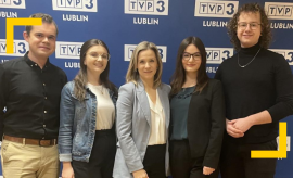 "Kwadrans akademicki" na antenie TVP Lublin