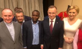 Spotkanie Prezydenta z Polonią i tanzańskimi absolwentami...