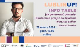 Konkurs Lublin Up! - Praktyczny warsztat modelowania...