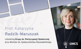 Sukces prof. Katarzyny Radzik-Maruszak