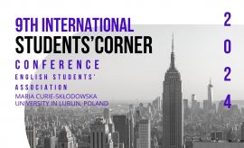 Students' Corner 2024 - IX międzynarodowa...