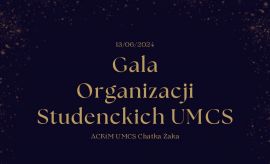 III edycja Gali Organizacji Studenckich UMCS