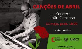 Koncert João Cardoso „Canções de Abril” 