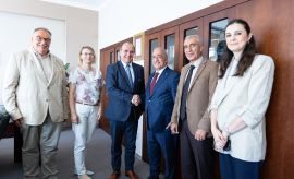 Wizyta delegacji z Atatürk University na UMCS.