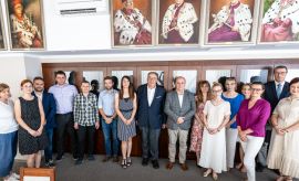 Spotkanie władz rektorskich z laureatami grantów