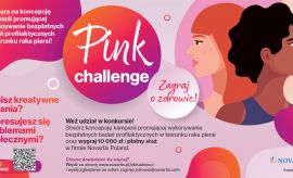 Konkurs dla studentów/tek - Pink challenge. Zagraj o zdrowie
