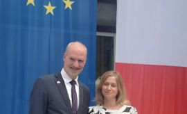 Prof. Sylwia Kucharuk gościem Ambasadora Francji