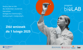 Ruszył nabór do Programu BioLAB 2025-26