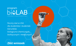 Nabór wniosków do Programu BioLAB 2024-25